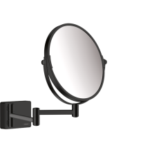 Зеркало косметическое Hansgrohe AddStoris Ø 188 мм черный матовый 41791670