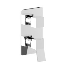 Внешняя часть смесителя BOSSINI AKI Z00741.030 с дивертером на 2-5 выхода Хром Z00741.030