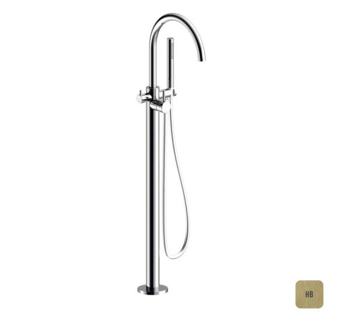 Смеситель для ванны Almar Vasca напольный внешняя часть High Brass PVD E216000.HB E134009