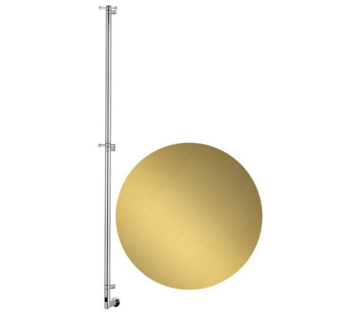 Полотенцесушитель электрический Margaroli 616X 1685.5 мм матовое золото 616XBGB-1650