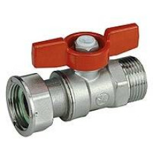 Кран шаровой Giacomini R254P 3/4 x 3/4 НВ бабочка R254PX004