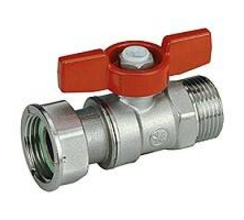 Кран шаровой Giacomini R254P 3/4 x 3/4 НВ бабочка R254PX004