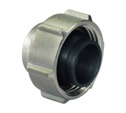 Резьбозажимное соединение REHAU G 3/4 x 15 мм для металлической трубки никелированное 12406011003