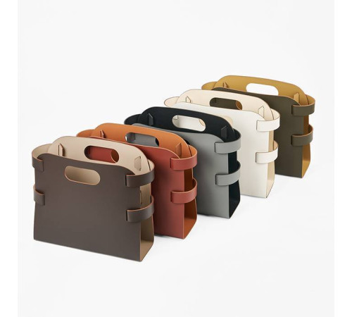 Журнальница ADJ размер 16x36x25 см белый/панна котта 9868.10/16