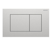 Клавиша смыва Geberit Sigma40 для двойного смыва квадратная матированный 115.629.FW.1