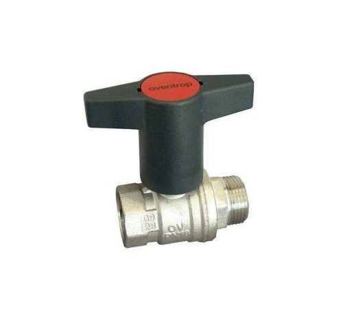 Кран шаровой Oventrop Optibal DN 15 1/2 НВ PN 16 с удлиненной ручкой 1077304