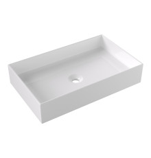 Раковина Ceramica Alice HIDE 60x37х12 см накладная белый глянцевый 31130101