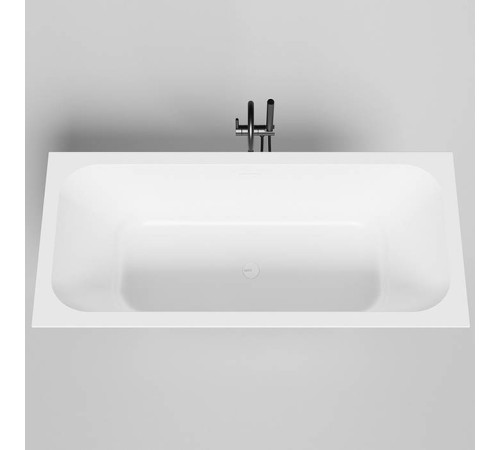 Ванна встраиваемая на ножках Salini Orlanda Axis Kit 170х75х60 см UpDown S-Stone белый матовый 103323M