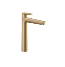 Смеситель для раковины Hansgrohe Talis E 240 шлифованная бронза с донным клапаном 71716140