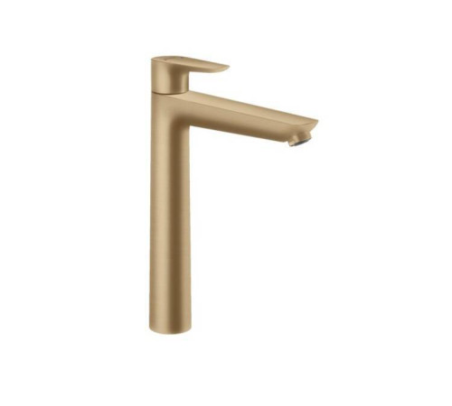 Смеситель для раковины Hansgrohe Talis E 240 шлифованная бронза с донным клапаном 71716140