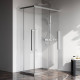 Душевое ограждение AM.PM Func 120x80 см профиль хром стекло прозрачное W84G-403-12080-MT