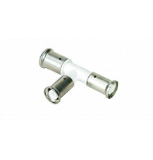 Тройник-пресс переходный Henco 11PKW 32x20x26 мм белый 11PKW-322026