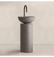 Раковина напольная Noorth SABA 45 Ø 45x90 см цвет Antracite 5830.CM02