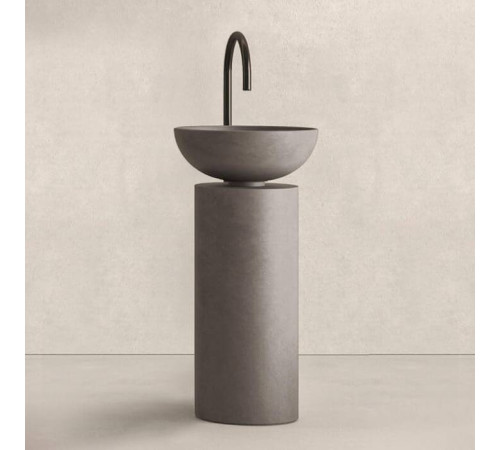 Раковина напольная Noorth SABA 45 Ø 45x90 см цвет Antracite 5830.CM02