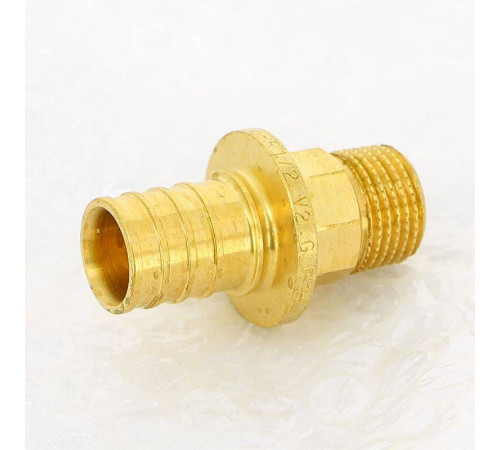 Муфта надвижная REHAU Rautitan RX+ 25х1/2 с наружной резьбой бронза 14563171001