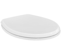 Сиденье с крышкой для унитаза Ideal Standard Ecco дюропласт стальные шарниры W302601