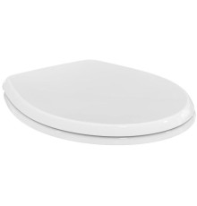 Сиденье с крышкой для унитаза Ideal Standard Ecco дюропласт стальные шарниры W302601