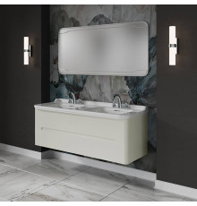 Комплект подвесной/напольной мебели Kerasan Waldorf 150 см с 4 ящиками белая матовая ваниль 4143K1bi/cr / 925430