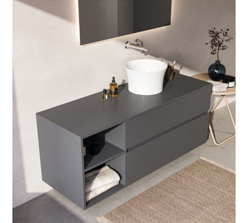 Раковина накладная Ideal Standard La Dolce Vita 34х34 см круглая белая E271701
