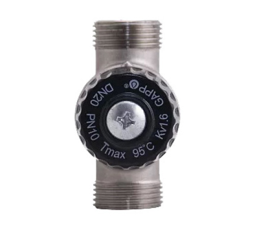 Клапан термостатический смесительный Gappo 1 НР 20-43 °C G1441
