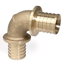 Угольник 90° REHAU RAUTITAN RX+ 16 мм бронза 14570213001