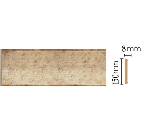 Декоративная панель Decomaster B15-553 150х9х2400 мм B15-553