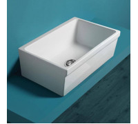 Кухонная мойка SIMAS накладная 75х50х25 см белый Q500bi