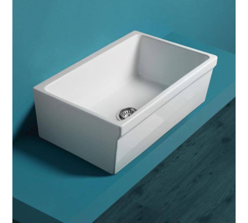 Кухонная мойка SIMAS накладная 75х50х25 см белый Q500bi