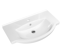 Раковина Kirovit Элеганс 750 760х450х195 мм с отверстием под смеситель 4620008197371