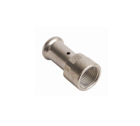 Муфта пресс с внутренней резьбой HENCO латунь 16x1/2 18P-1604
