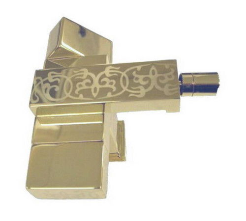 Смеситель для биде Daniel Twin Decora с донным клапаном золото W6200YG 82