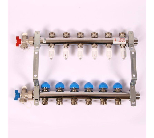 Коллекторная группа REHAU HKV-D 1 x 3/4 6 выходов 208061