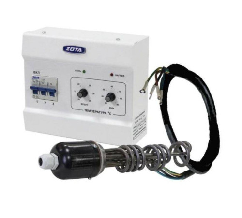 Комплект подключения ZOTA ТЭНБ 9 кВт 2 к твердотопливным котлам без кабеля KT3443321009