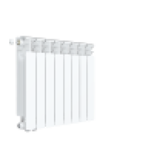 Радиатор биметаллический RIFAR Base Ventil 500 20 секций нижнее правое подключение RAL 9016 rbvrp50020