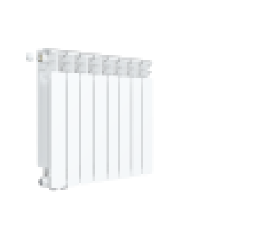 Радиатор биметаллический RIFAR Base Ventil 500 20 секций нижнее правое подключение RAL 9016 rbvrp50020