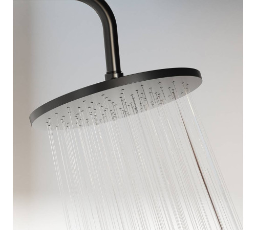 Душевая система со смесителем для душа AM.PM Jupiter черный матовый 977710300