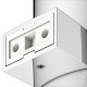 Ершик туалетный Keuco Collection Moll подвесной с крышкой хром/белый 12769010100