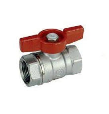 Кран шаровой Giacomini R251D 1/2 ВВ бабочка R251X003