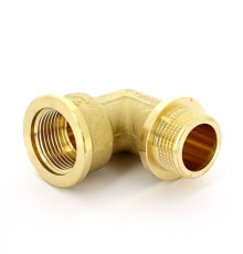 Угольник 90° НВ с упором Tiemme 3/4 1500064