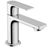 Смеситель для раковины Hansgrohe Rebris E 84 мм со сливным гарнитуром хром 72550000