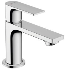 Смеситель для раковины Hansgrohe Rebris E 84 мм со сливным гарнитуром хром 72550000