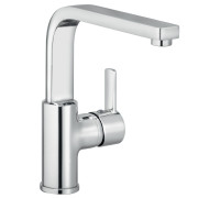 Смеситель для раковины Kludi Zenta Г-излив 220 мм 420260575