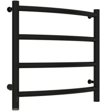 Полотенцесушитель электрический Сунержа Галант 4.0 500x500 мм левый матовый черный 31-0830-5050