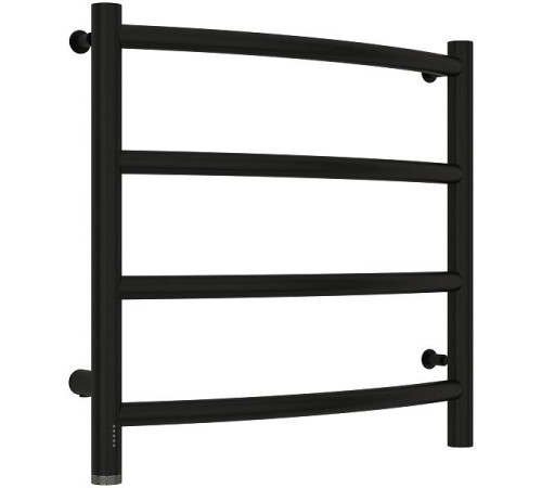 Полотенцесушитель электрический Сунержа Галант 4.0 500x500 мм левый матовый черный 31-0830-5050