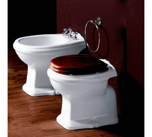 Унитаз напольный SIMAS Arcade 36.5х55 см выпуск в пол белый AR801bi