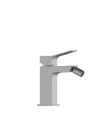 Смеситель для биде Bossini Aki с донным клапаном шлифованный никель Z00708.094