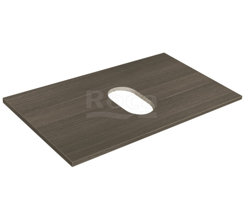 Столешница под раковину Roca The Gap 789x16x456 мм Городской дуб A857419402