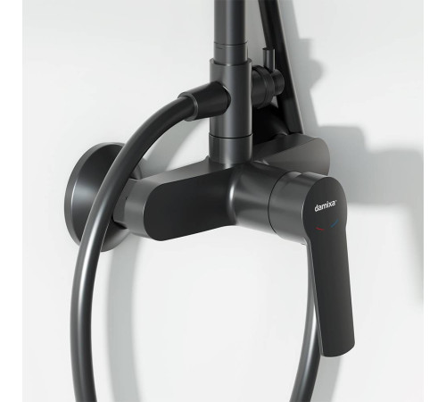 Душевая система со смесителем для душа AM.PM Jupiter черный матовый 977710300