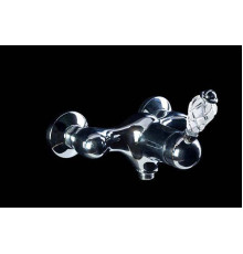 Смеситель для душа Boheme Crystal однорычажный хром 264-CRST