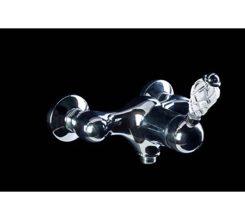 Смеситель для душа Boheme Crystal однорычажный хром 264-CRST